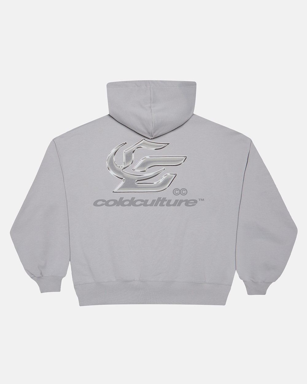 SUDADERA CON CAPUCHA HYPERCHROME GRIS PERLA