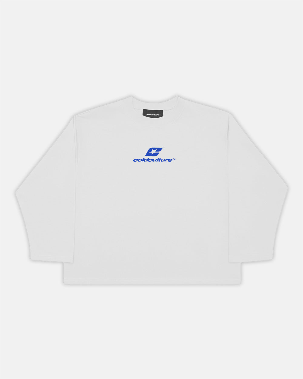 CAMISETA CURVA DE MANGA LARGA GRIS