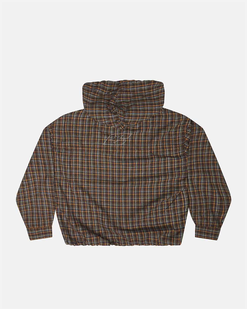 CAMISETA CON CAPUCHA MEMPHIS NARANJA Y AZUL