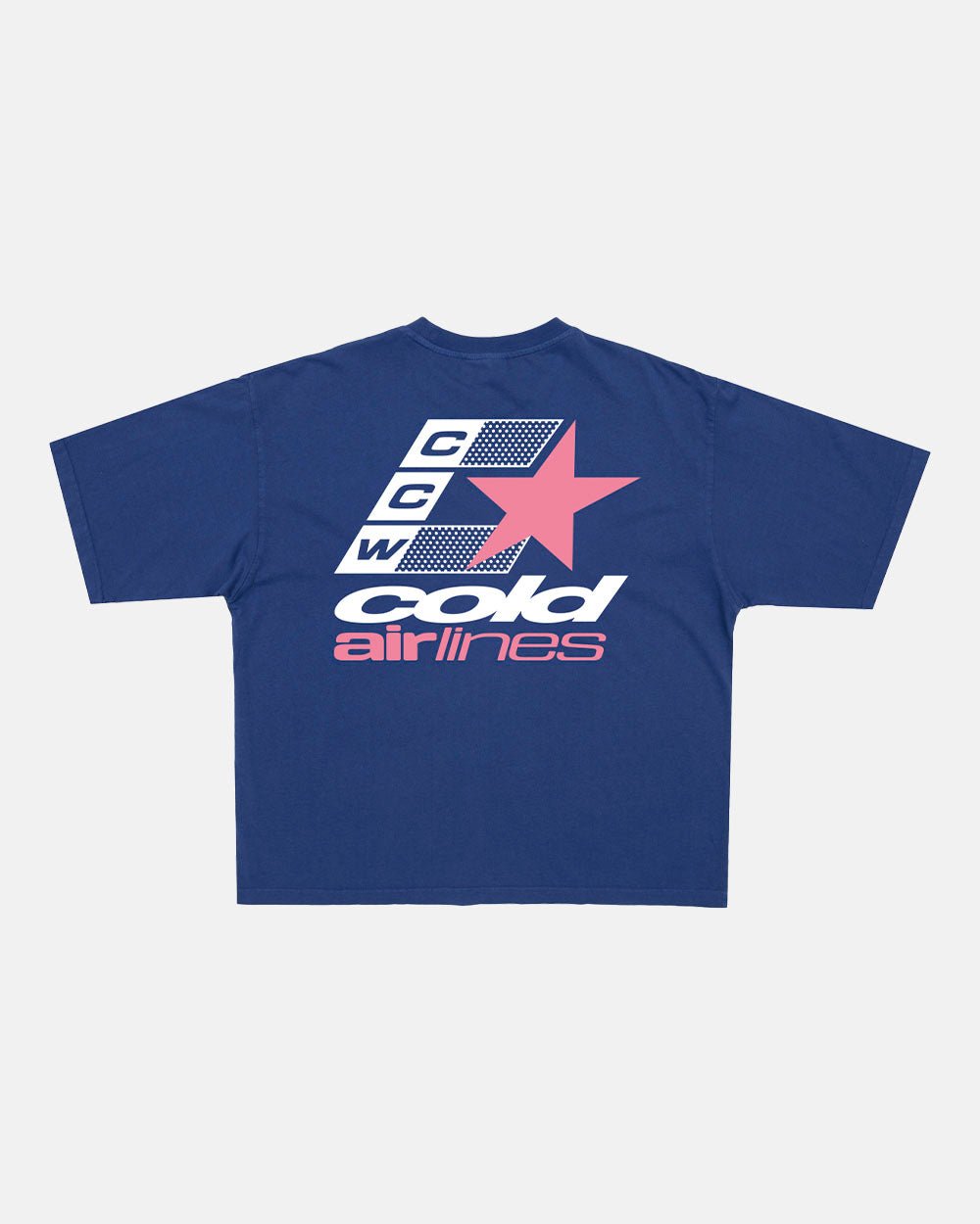 CAMISETA AIRLINES AZUL INTENSO