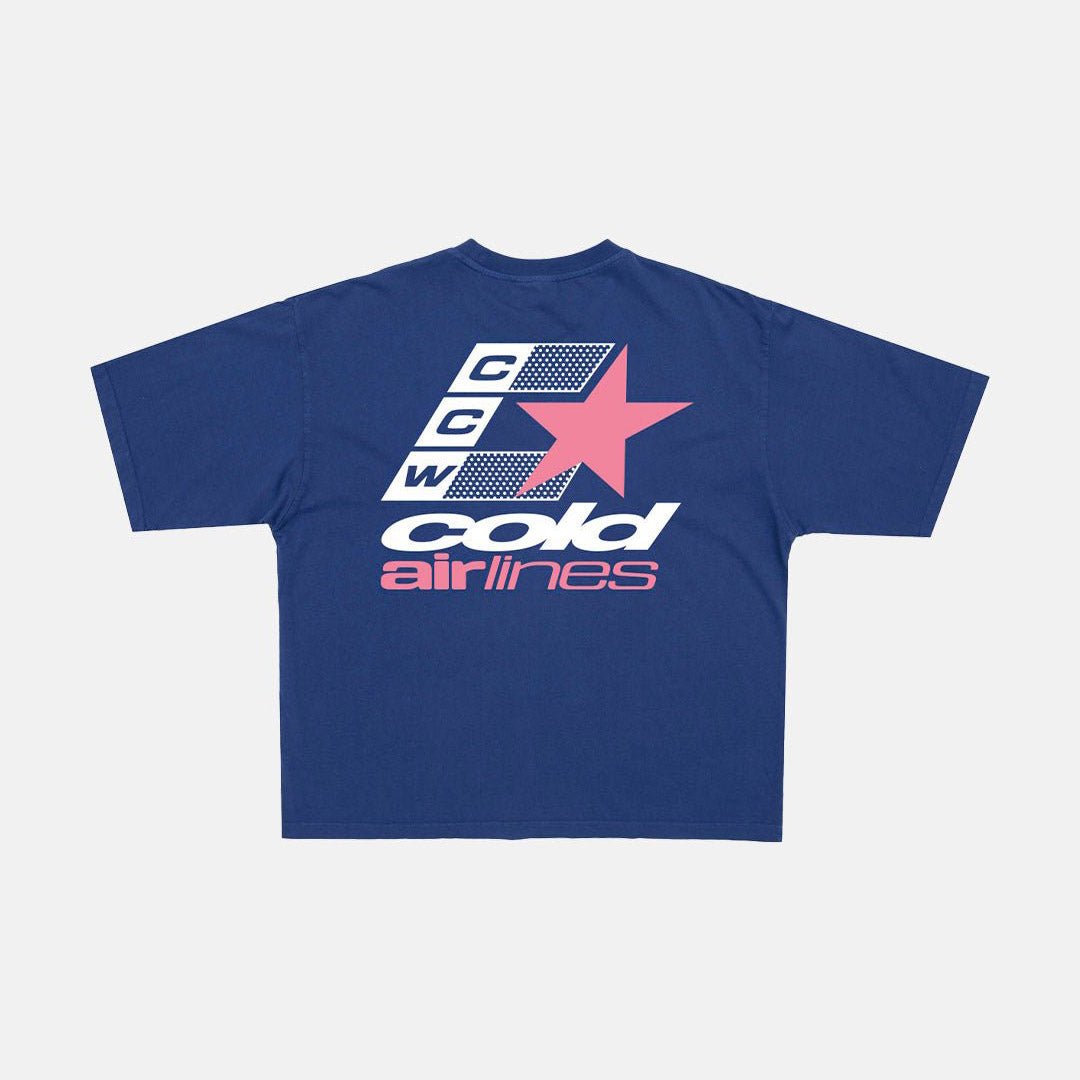 CAMISETA AIRLINES AZUL INTENSO