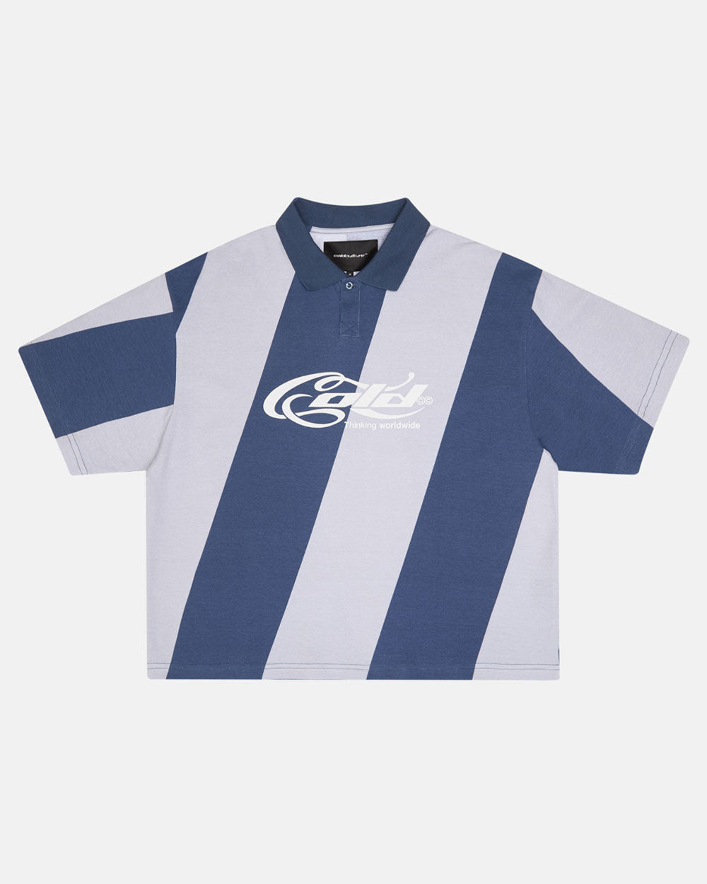 POLO DE RAYAS ASLANT AZUL