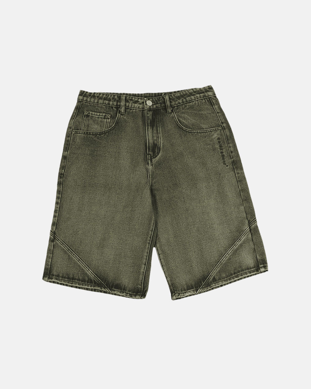 ASSEMBLY V2 SHORTS DENIM VERDE ÁCIDO