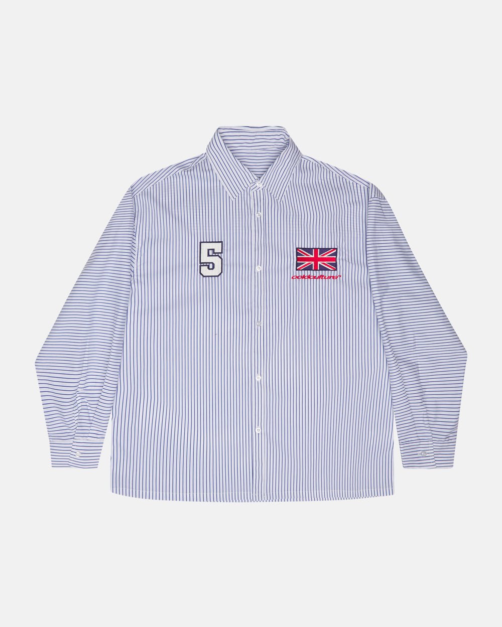 CAMISA BRIGHTON AZUL MARINO Y BLANCO