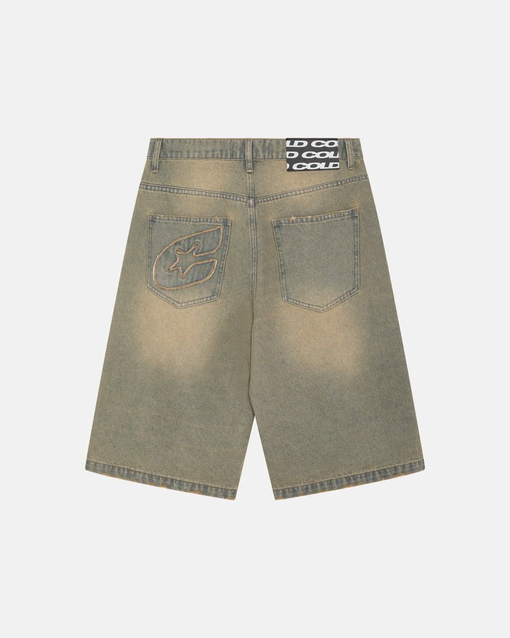 C V2 SHORTS DE VAQUERO SUCIOSOS
