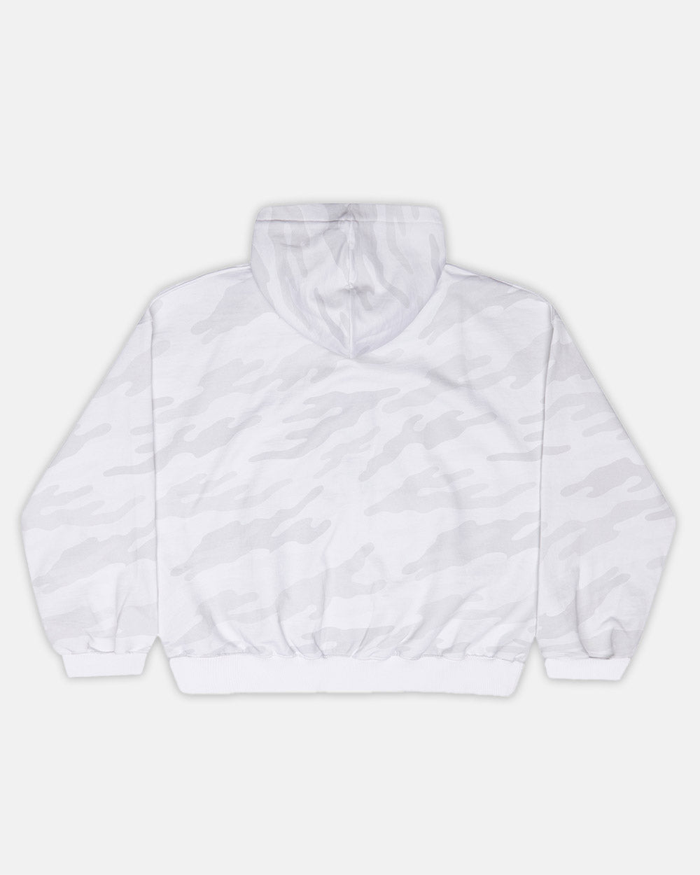 SUDADERA CON CAPUCHA Y CREMALLERA CAMUFLAJE GRIS