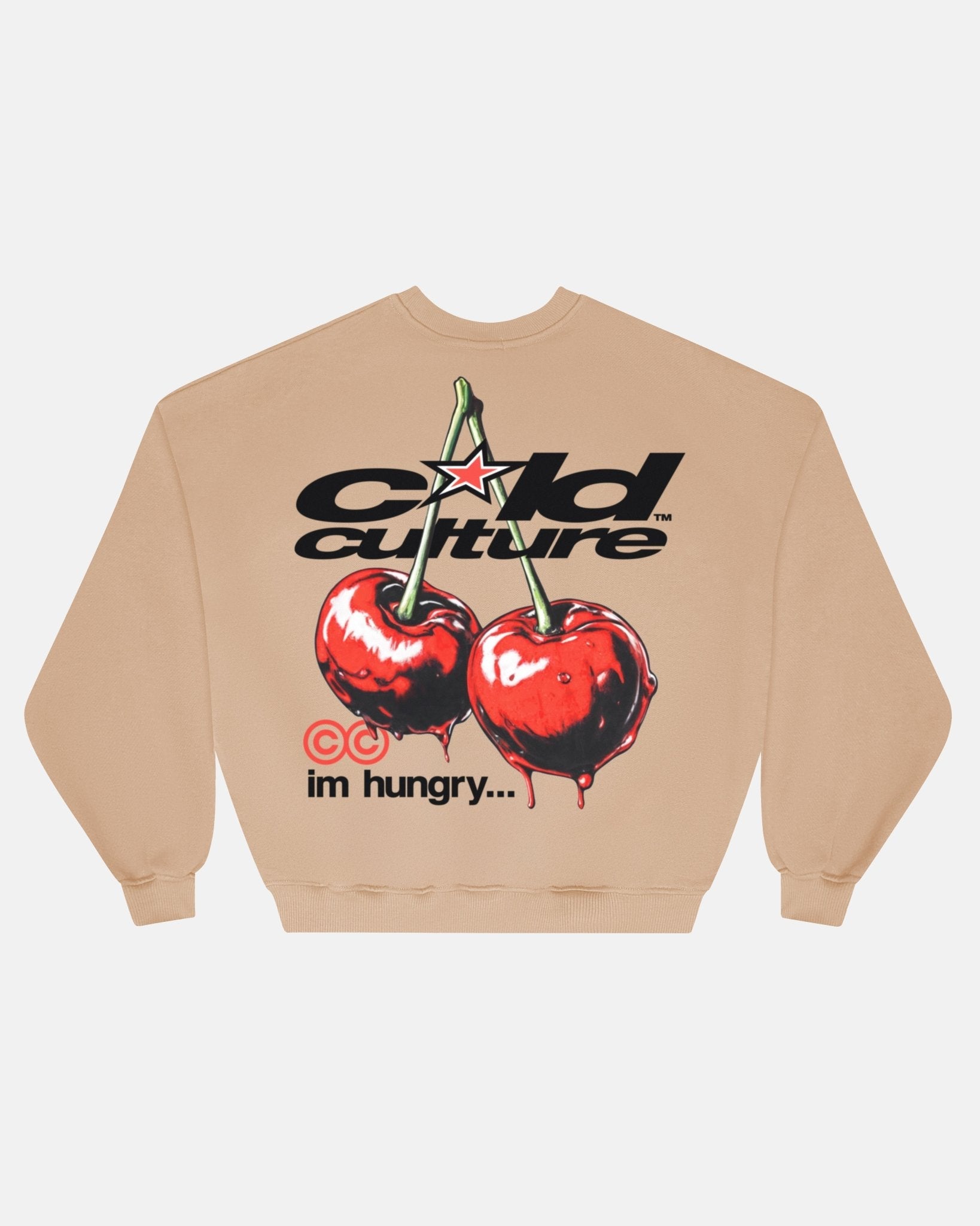 CUELLO REDONDO CEREZA BEIGE