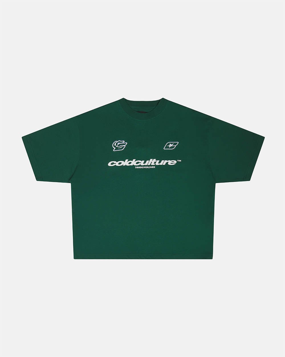 CAMISETA CLÁSICA VERDE OSCURO