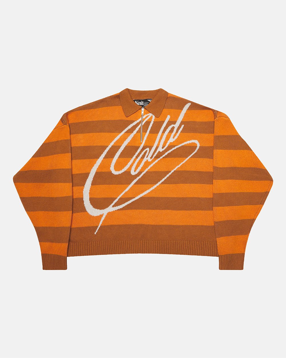 POLO DE PUNTO COLD BRICK NARANJA