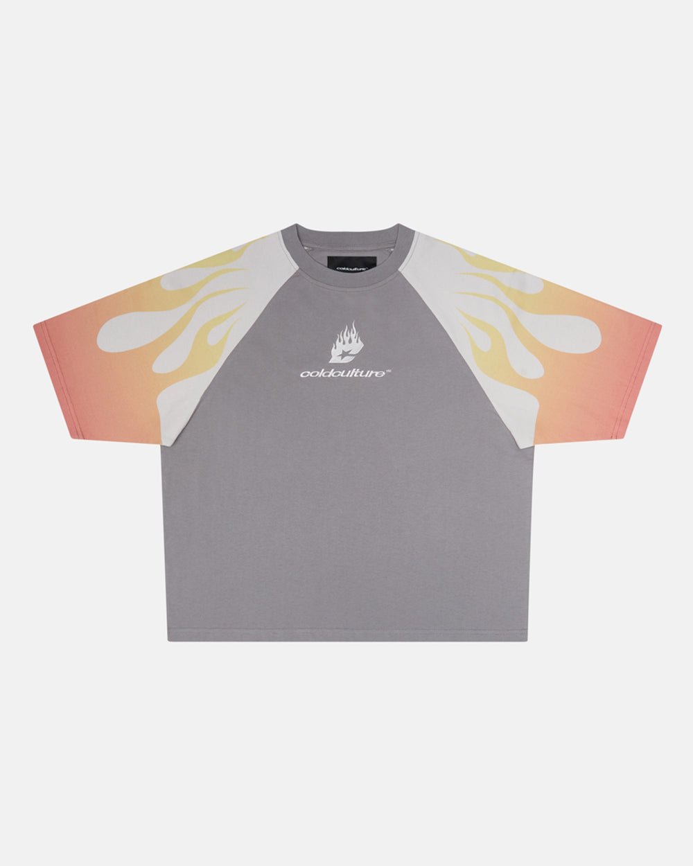 CAMISETA COLD FLAMES NARANJA