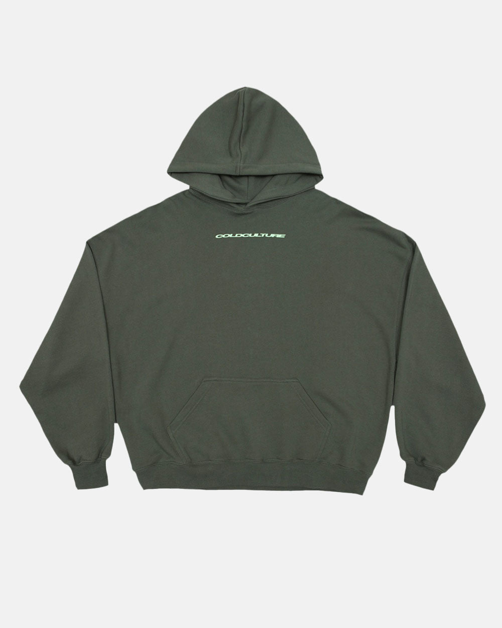 SUDADERA CON CAPUCHA COSMOS ARC VERDE OSCURO
