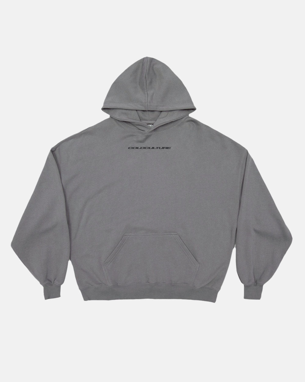 SUDADERA CON CAPUCHA COSMOS ARC GRIS AHUMADO