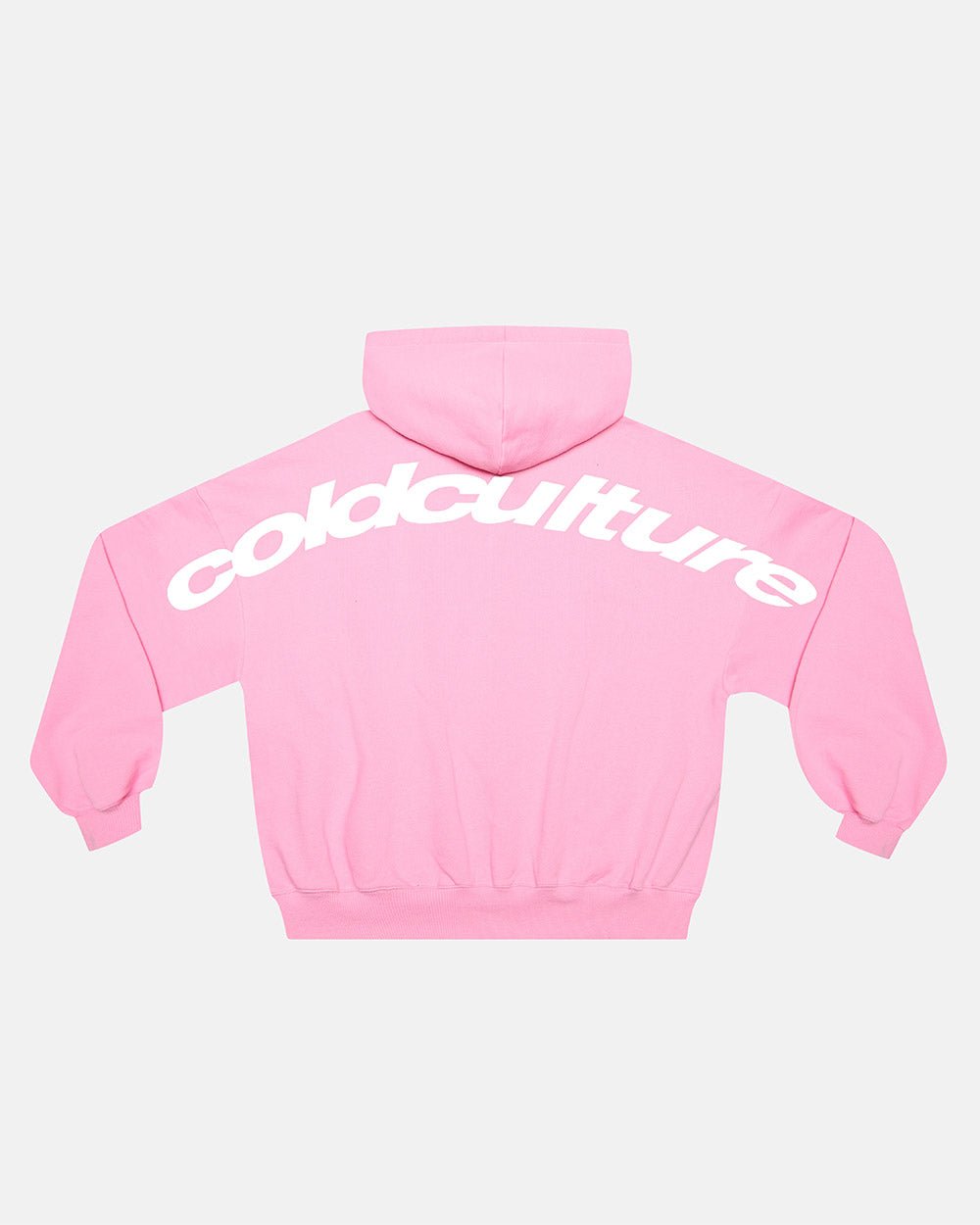 SUDADERA CON CAPUCHA CURVA ROSA
