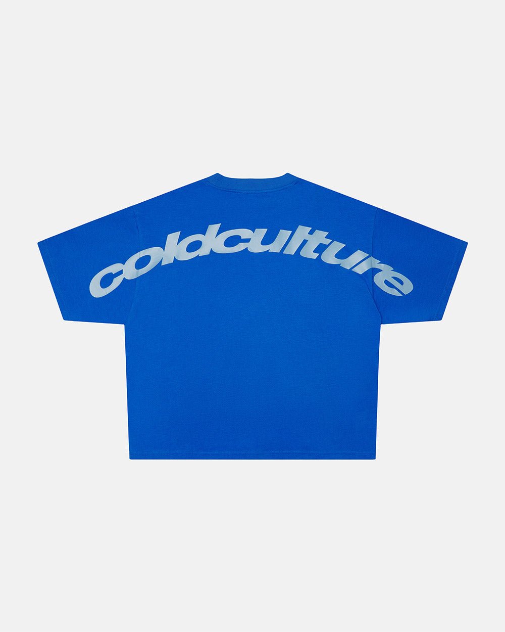 CAMISETA CURVA AZUL