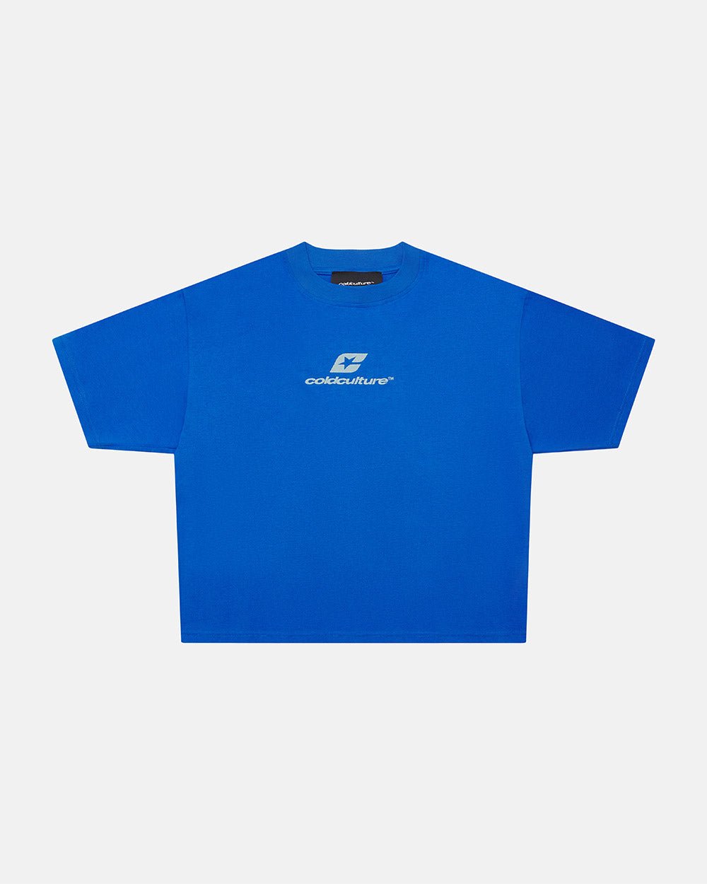 CAMISETA CURVA AZUL