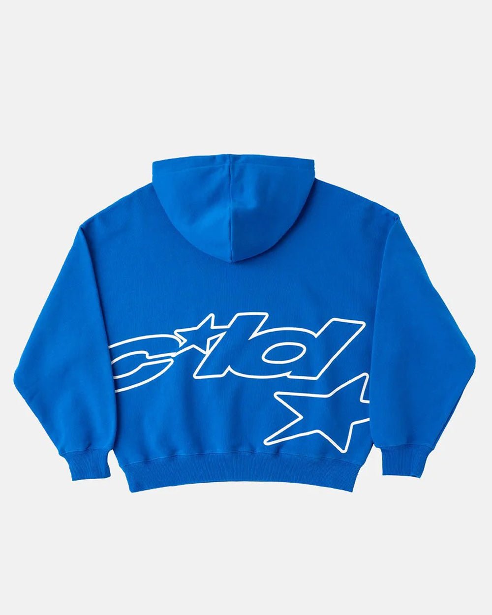 SUDADERA CON CAPUCHA DE DEFENSA AZUL ELÉCTRICO