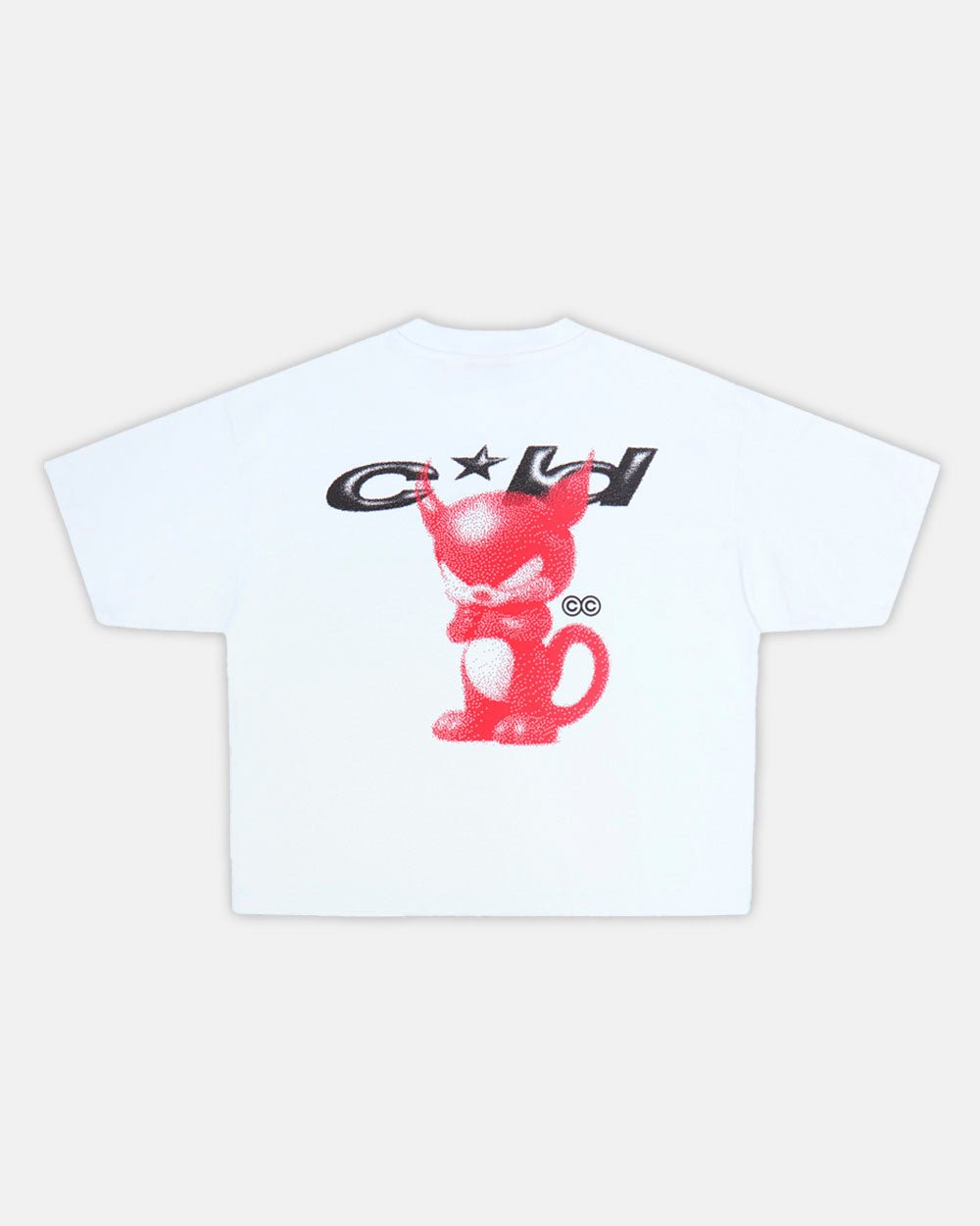 DEMON TEE WHITE