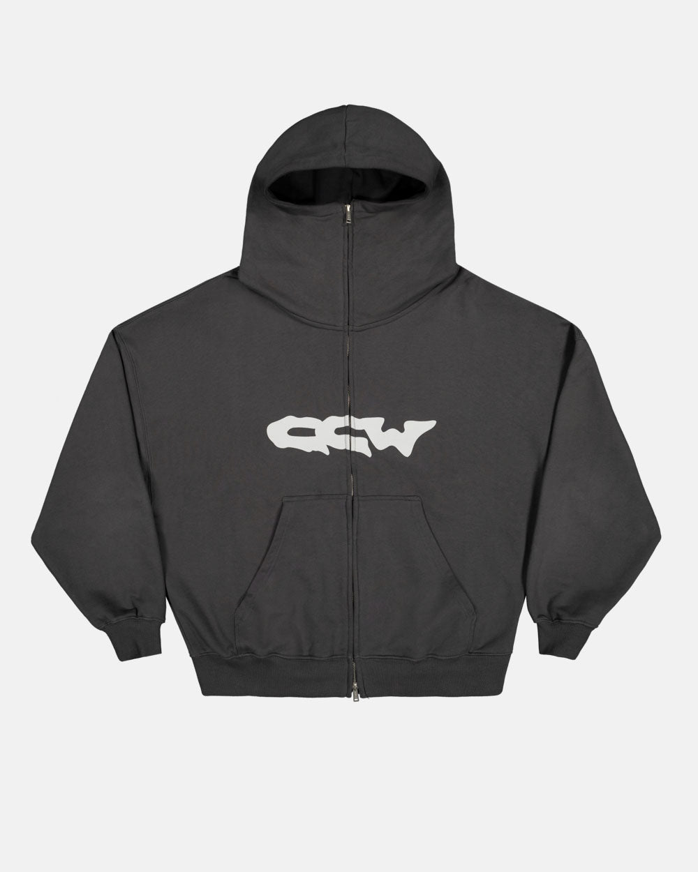 GLOBETROTTER SUDADERA CON CAPUCHA Y CREMALLERA GRIS