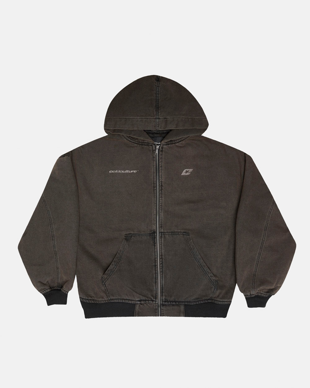 CHAQUETA HARPER VAQUERA MARRÓN OSCURO DESGASTADO