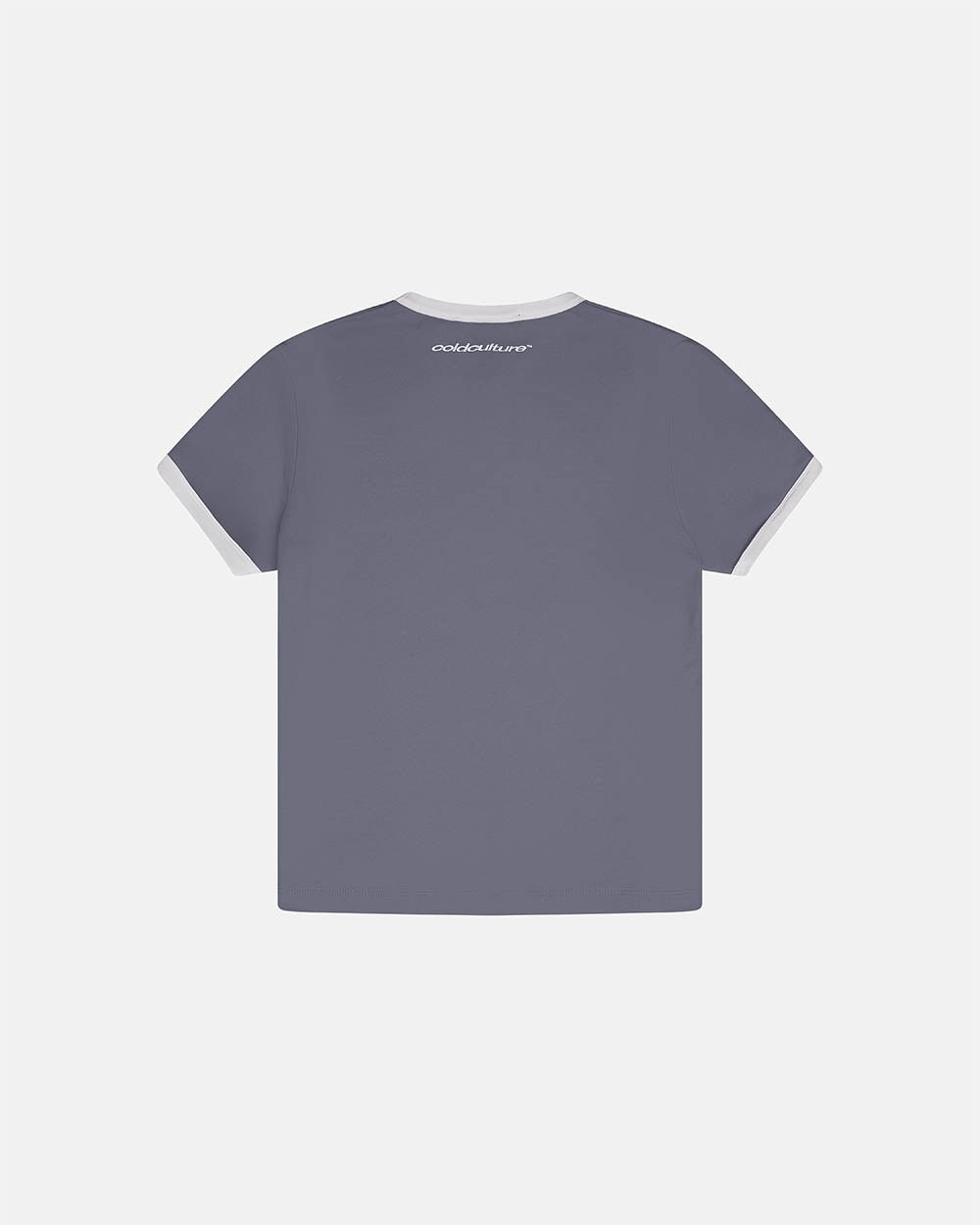 HARPER TEE ASH GREY AND WHITE