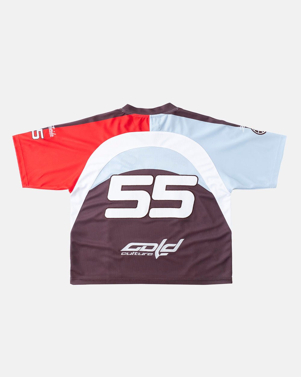 CAMISETA DE JUGADOR DE HOCKEY MARRÓN/NARANJA ROJO