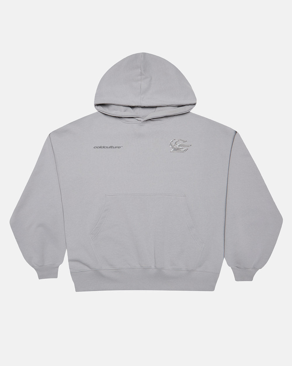 SUDADERA CON CAPUCHA HYPERCHROME GRIS PERLA