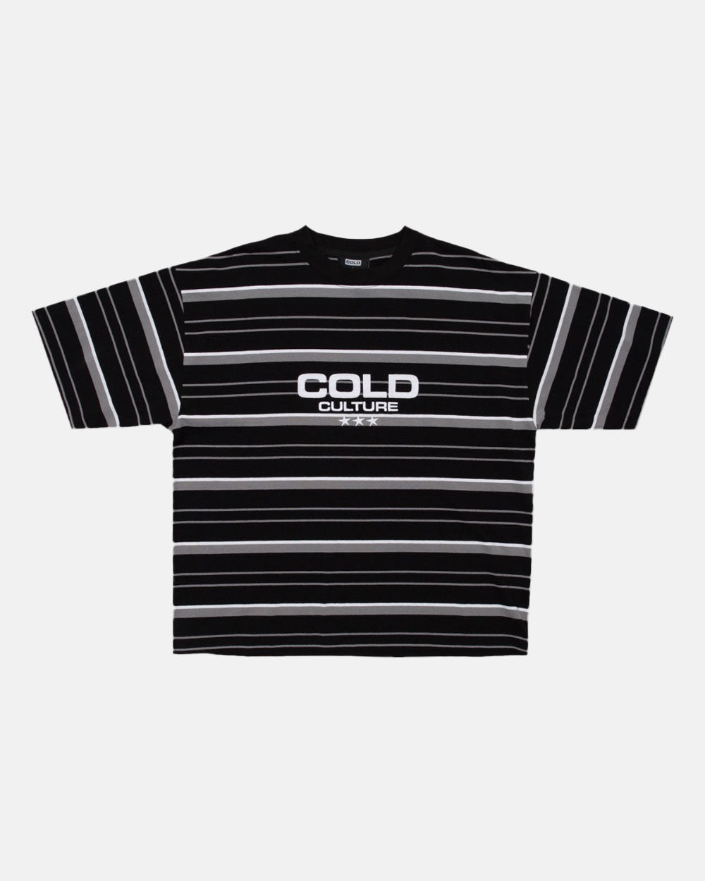 CAMISETA INTERNATIONAL STARS DE RAYAS NEGRAS