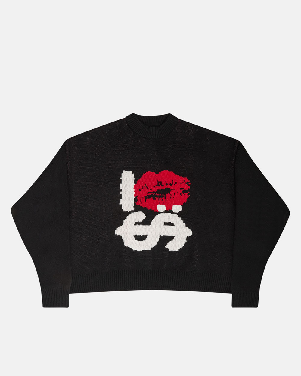 BESOS Y DÓLAR TEJIDO NEGRO