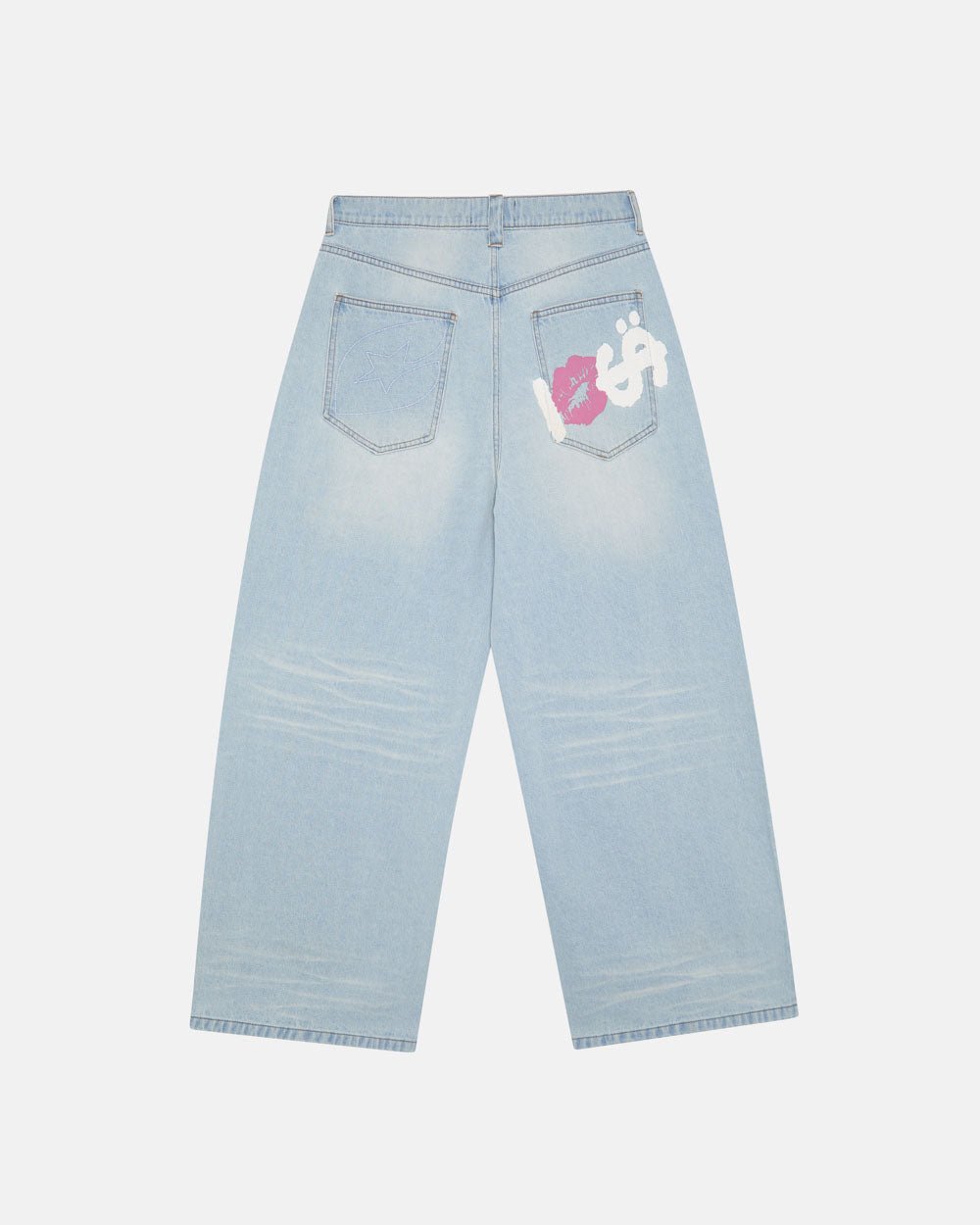 PANTALONES KISSES AND DOLLARS AZUL DENIM