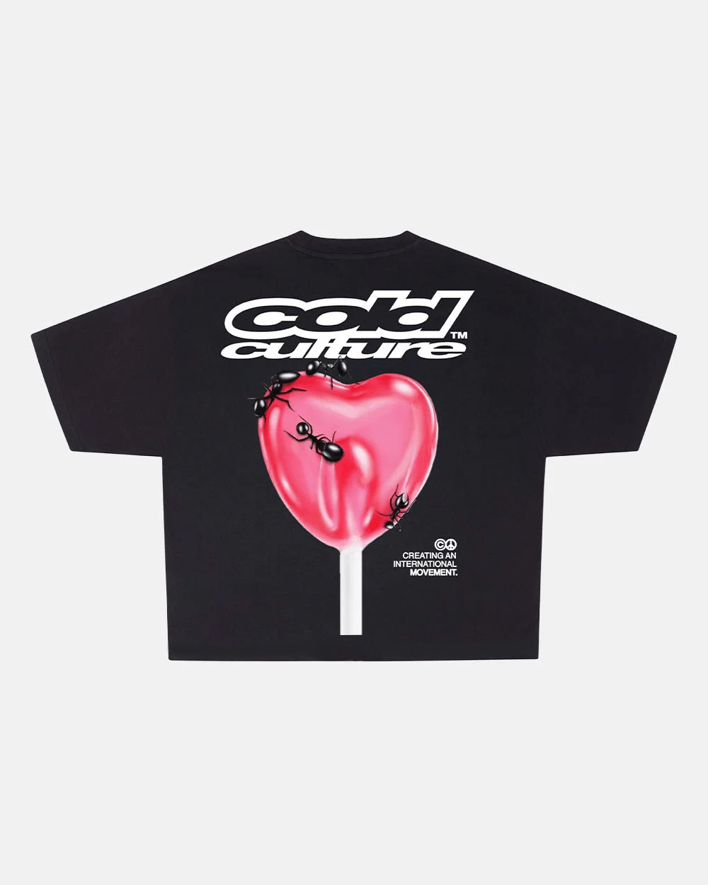 LOLLIPOP TEE BLACK