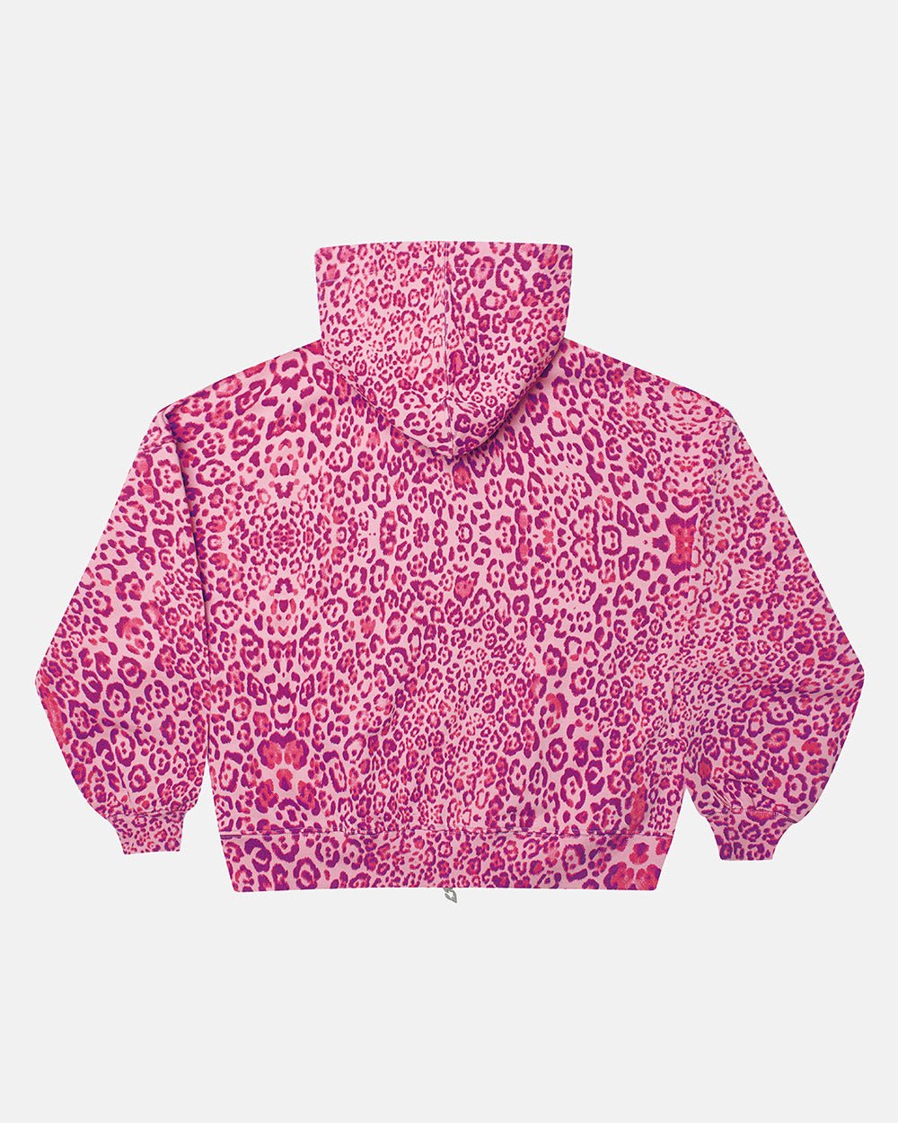 SUDADERA CON CAPUCHA Y CREMALLERA NOCTURNE BEAST ROSA