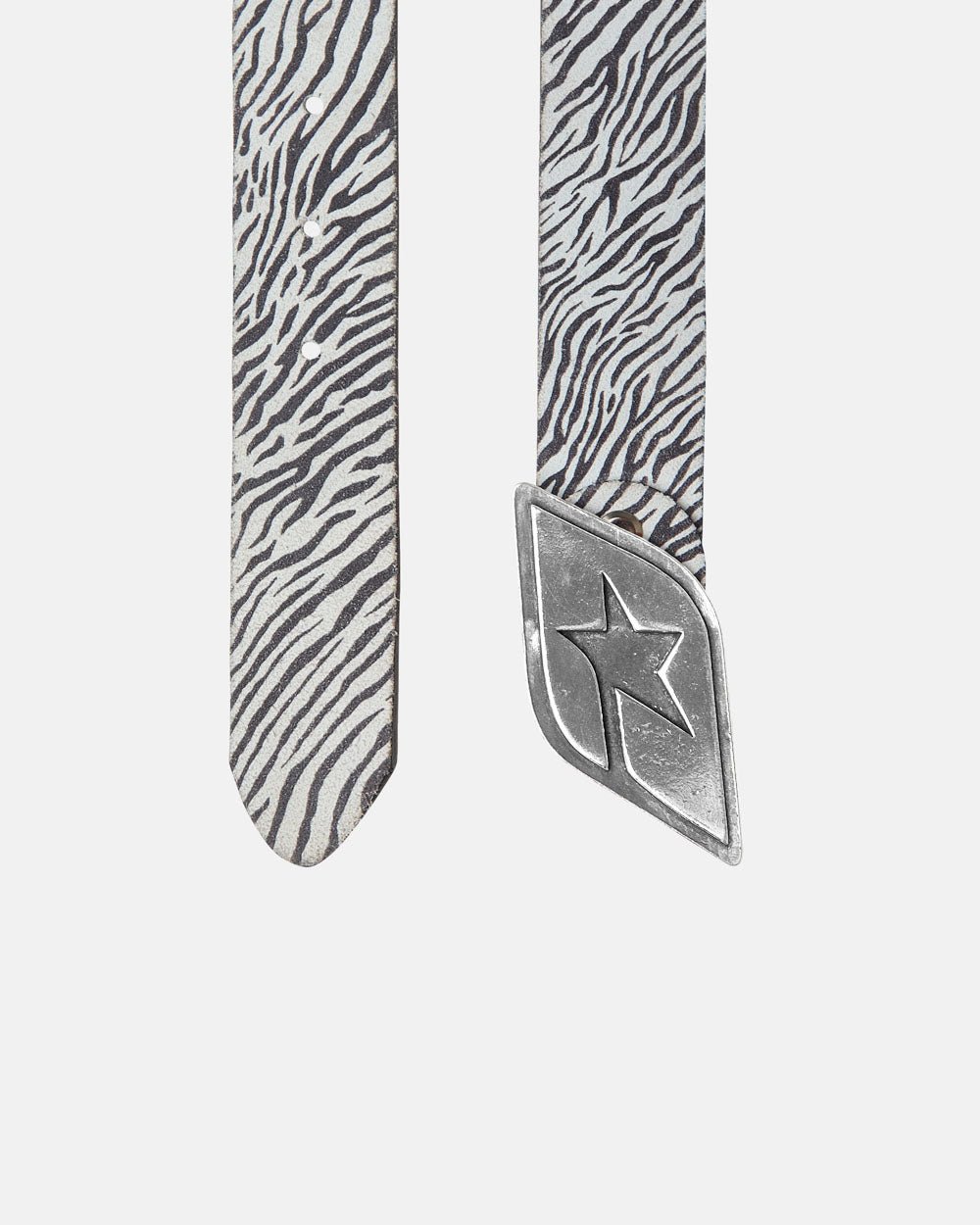 CINTURÓN DE CUERO ORIGINAL CEBRA