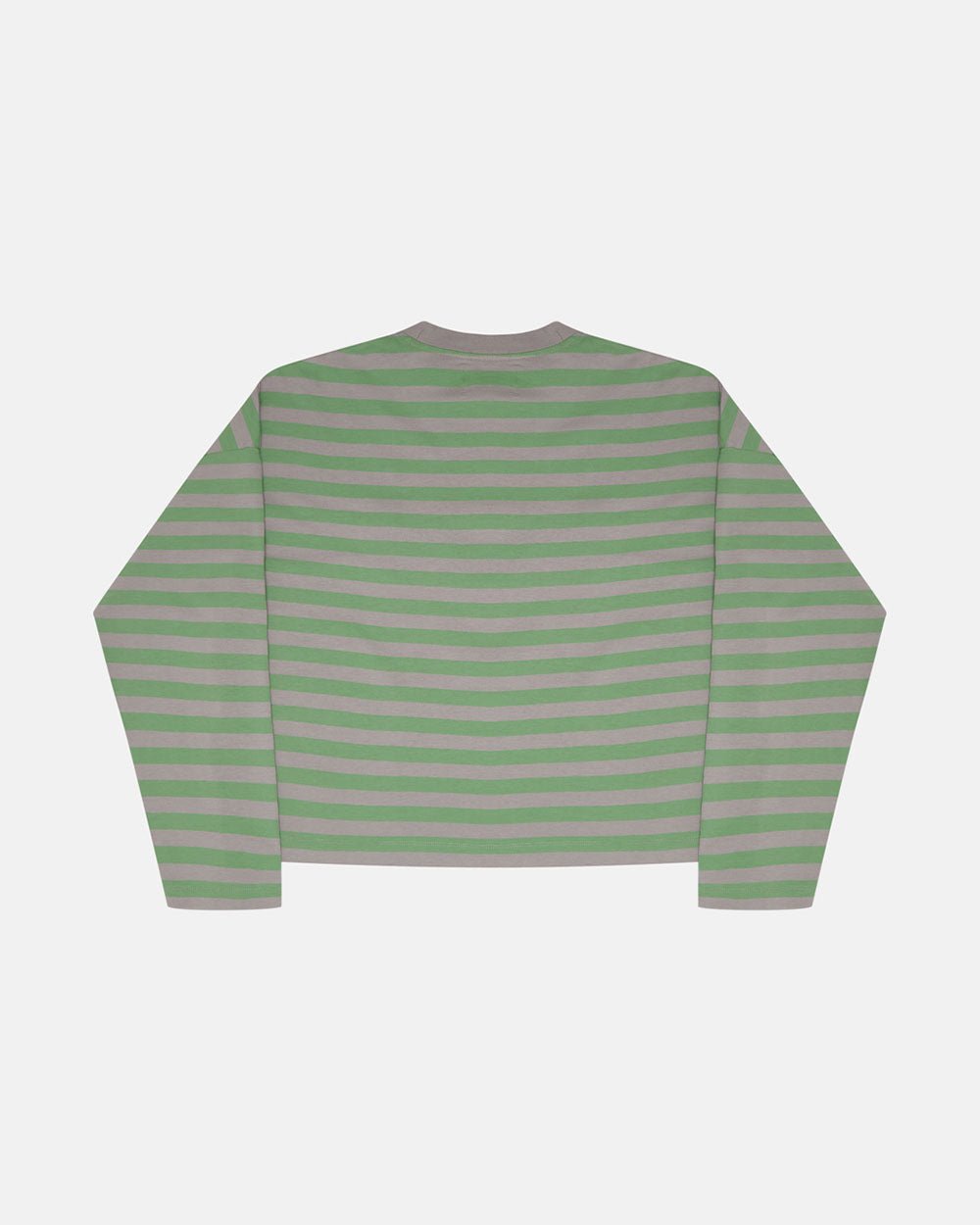 PARDON ME MANGA LARGA VERDE Y GRIS