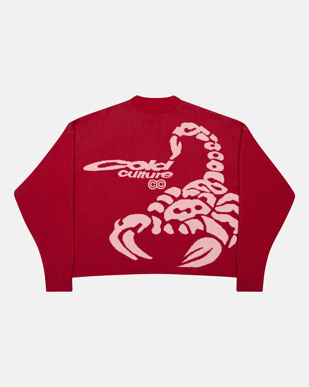 POISON KNIT ROJO Y SALMÓN