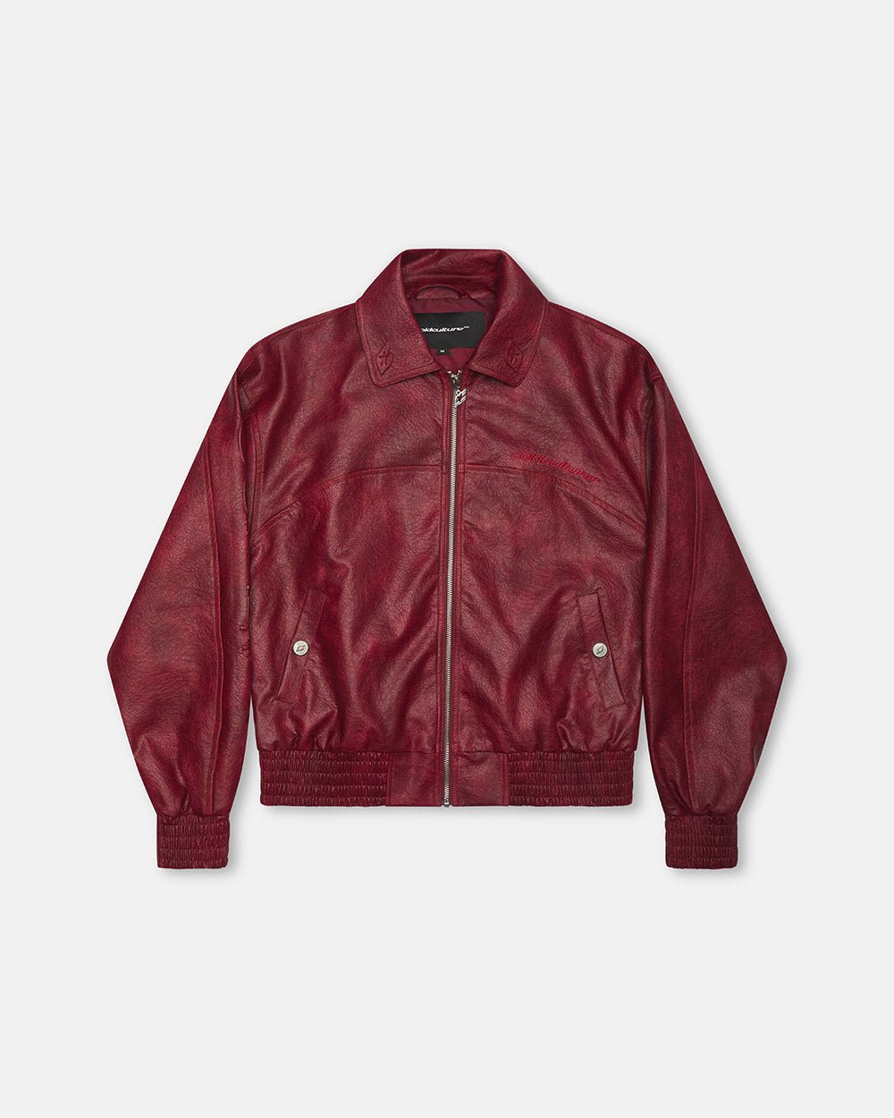 CHAQUETA DE CARRERAS ROJA