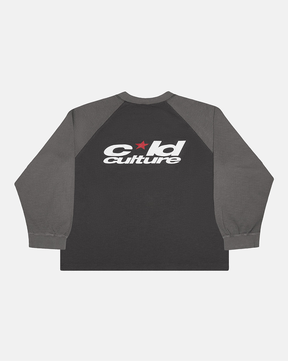 RANGLAN BICOLOR TÉRMICO MANGA LARGA NEGRO