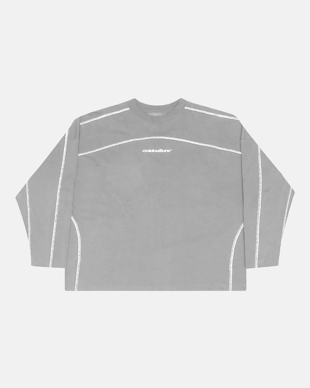 CAMISETA DE MANGA LARGA ROLLER GRIS