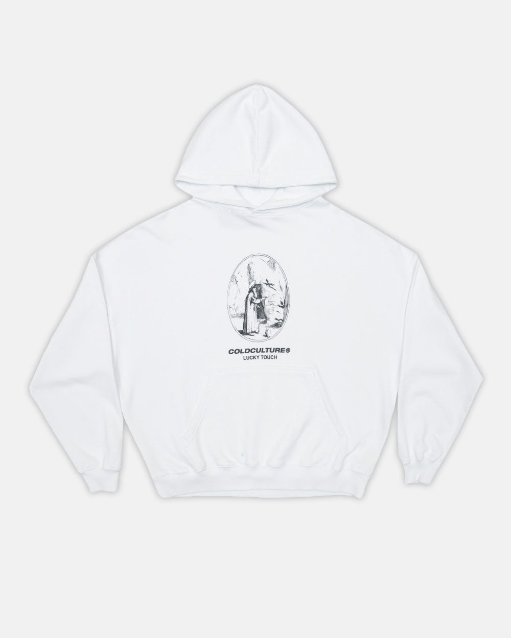 SAINT PATRICK HOODIE WHITE