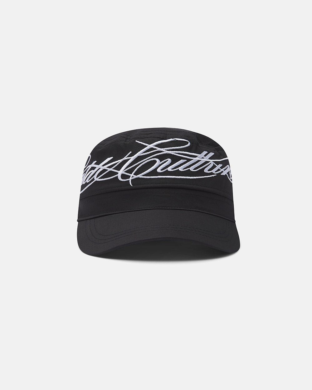 GORRA DE ESCRITURA NEGRA