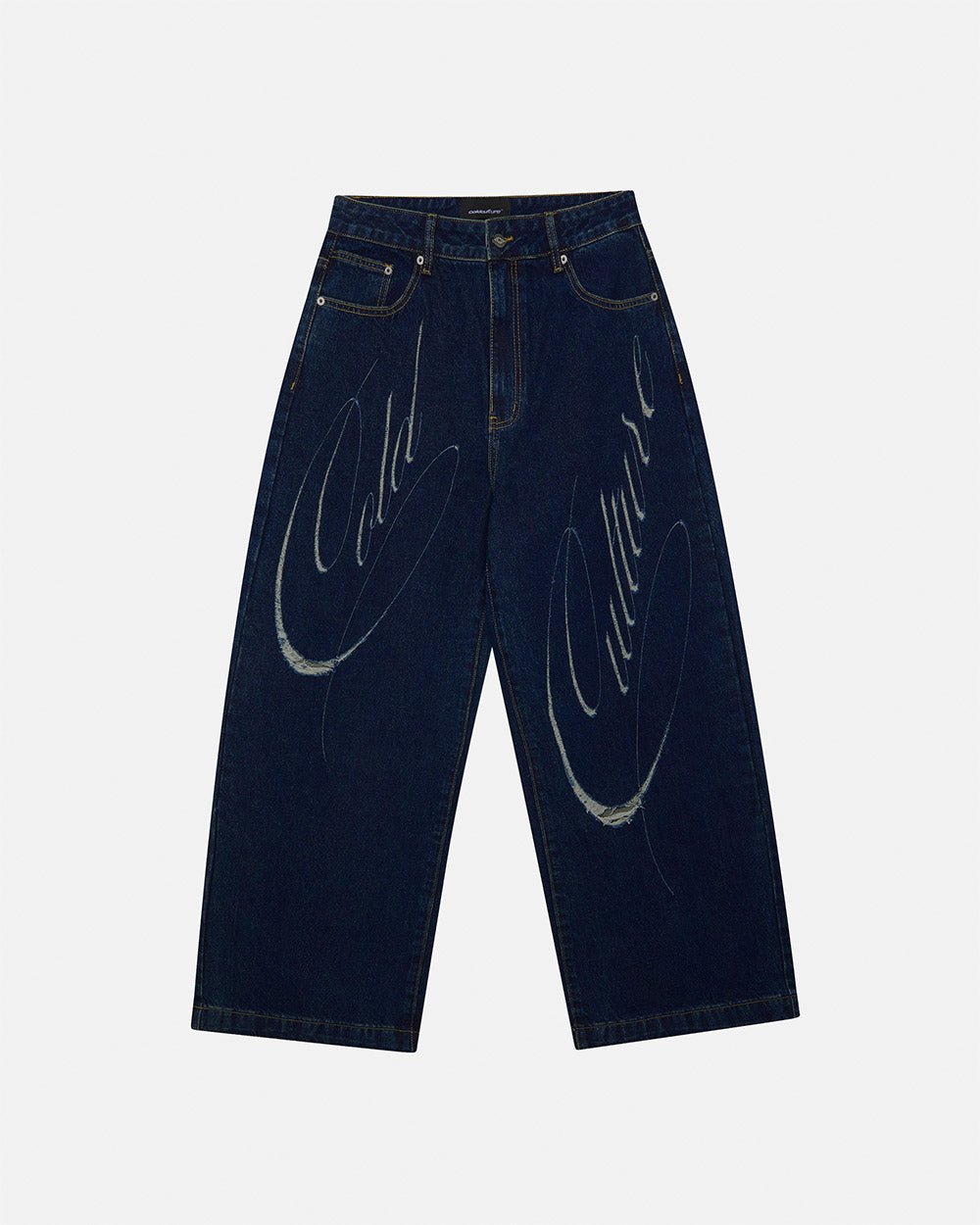 PANTALONES SCRIPT V3 DE DENIM CRUDO