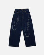PANTALONES SCRIPT V3 DE DENIM CRUDO