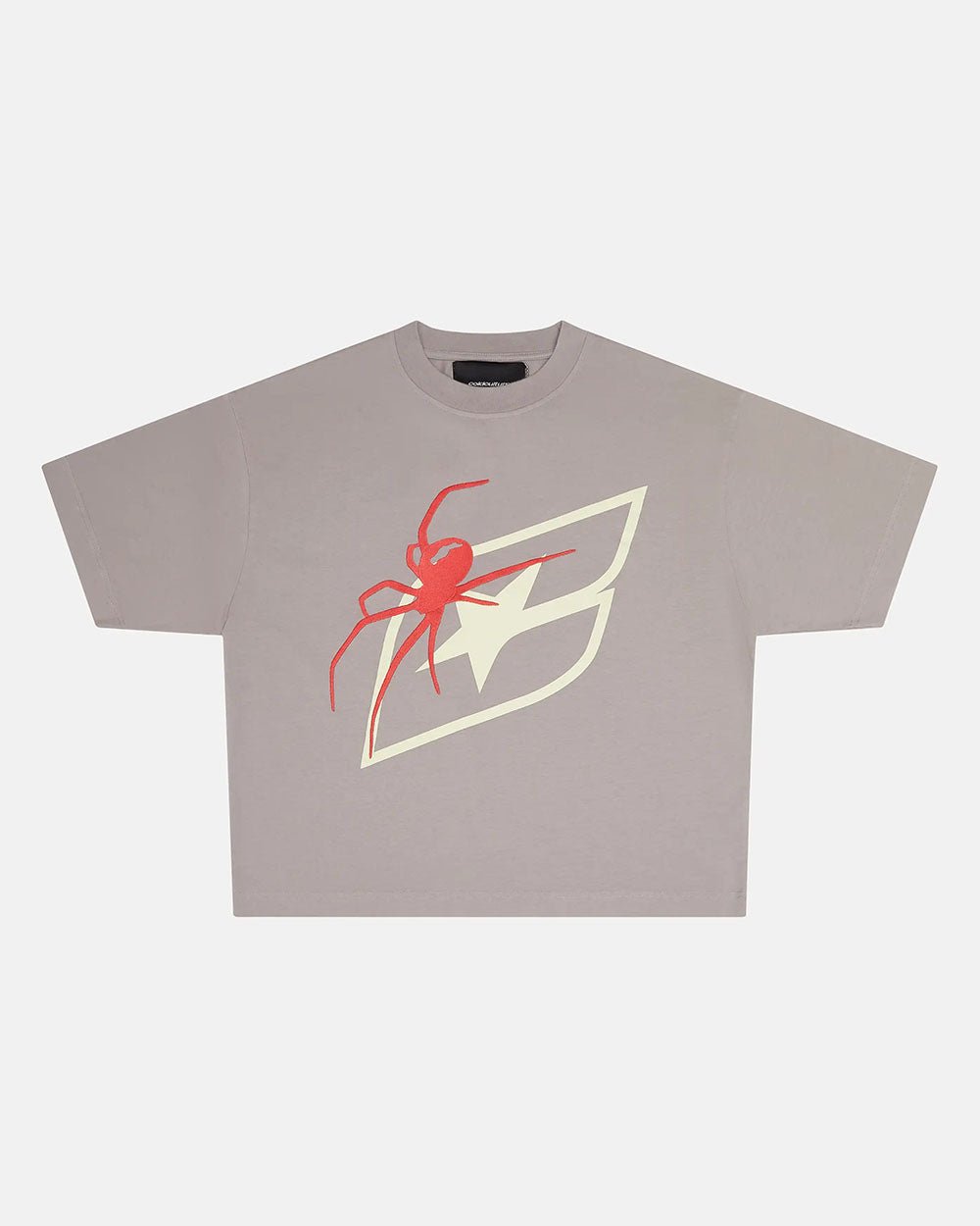 CAMISETA ARAÑA GRIS