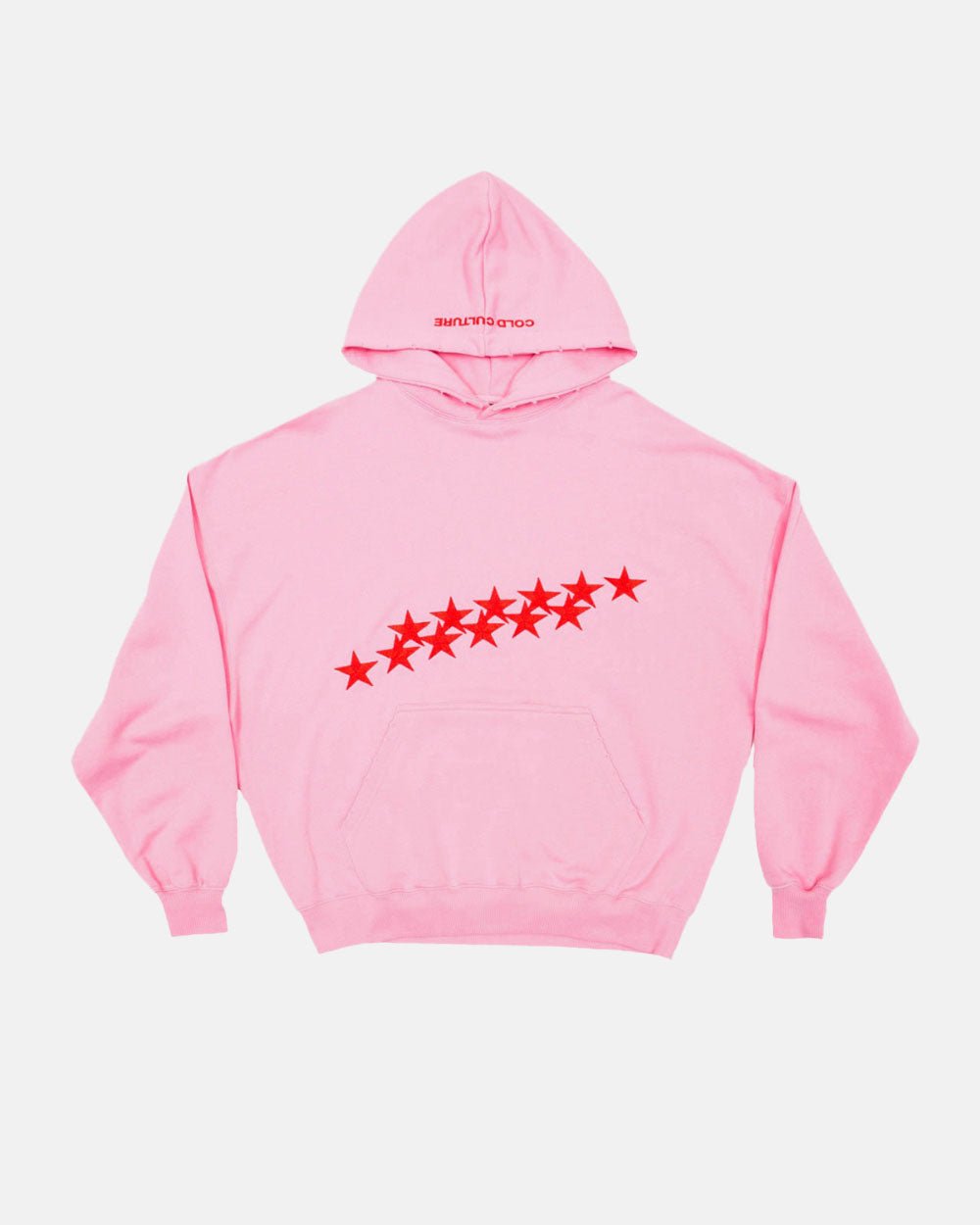 SUDADERA CON CAPUCHA ESTRELLAS PANTERA ROSA