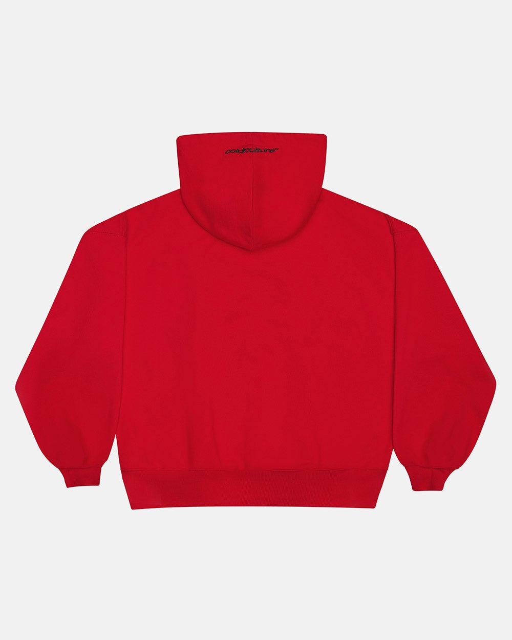 SUDADERA CON CAPUCHA ESTRELLAS ROJA Y NEGRA