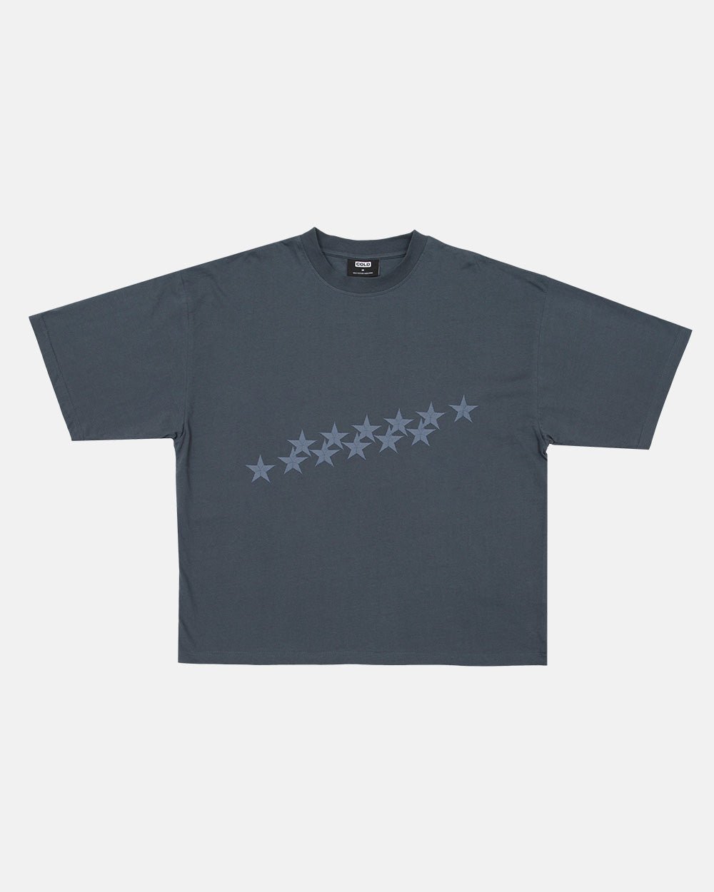 CAMISETA ESTRELLAS AZUL PIZARRA