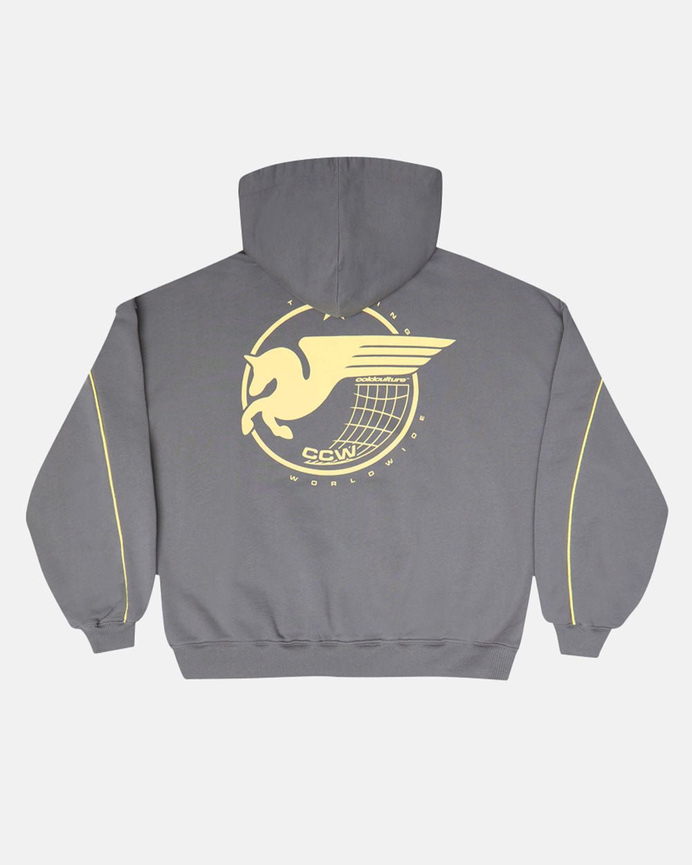 SUDADERA CON CAPUCHA STORMWING GRIS CARBÓN