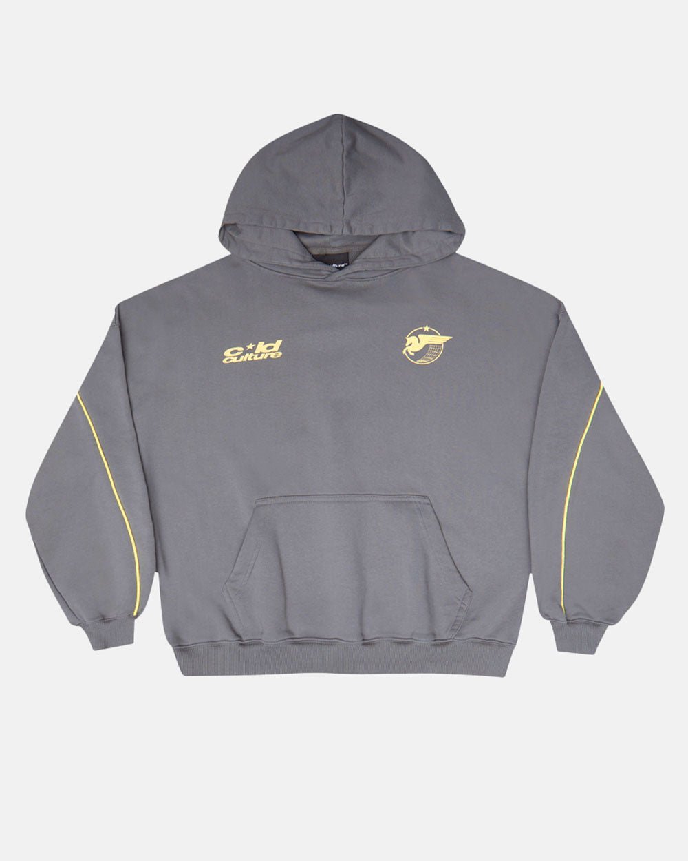 SUDADERA CON CAPUCHA STORMWING GRIS CARBÓN