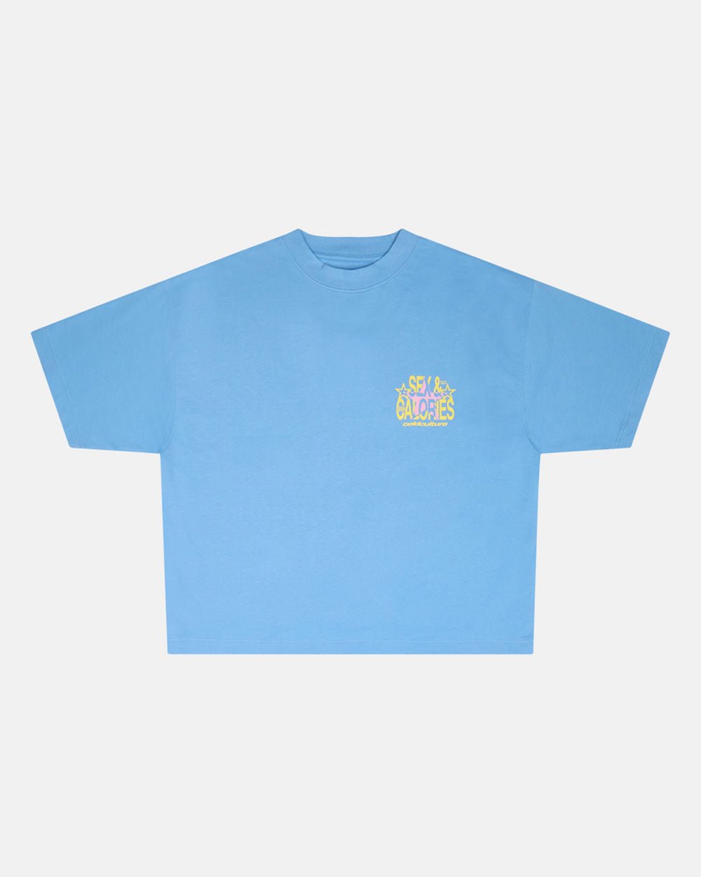 SWEET CALORIES TEE VISTA BLUE