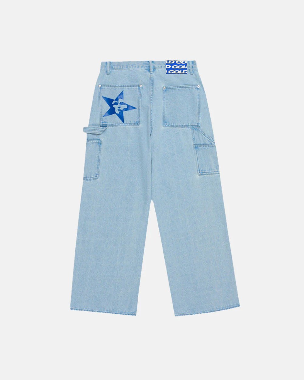 PANTALONES DE CARPINTERO V1 DENIM CLARO