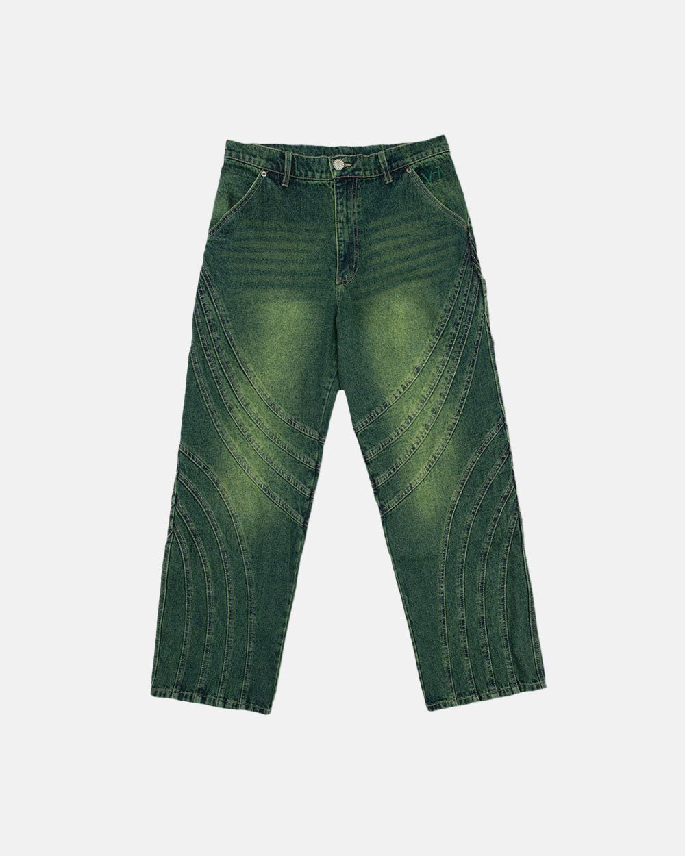 PANTALONES V1 MAZE DENIM VERDE